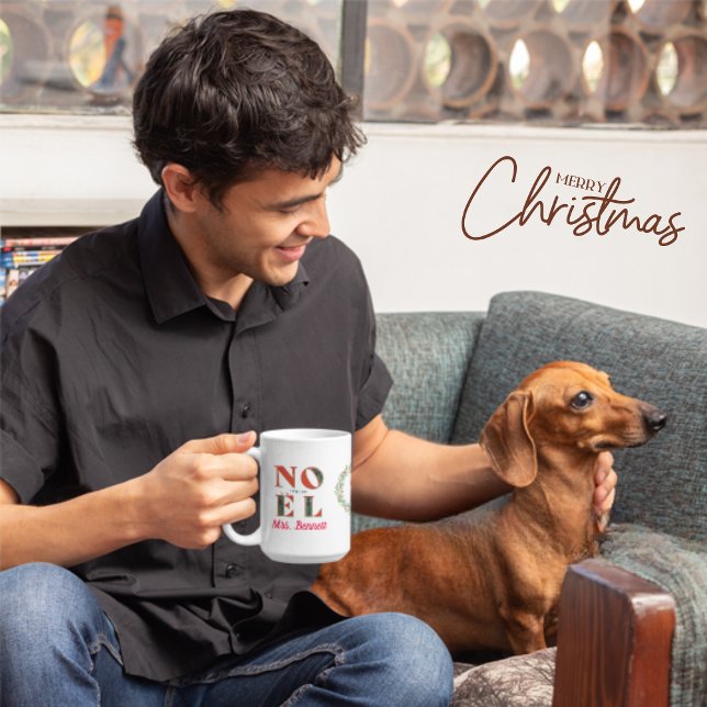 Taza Navidades de Personalizado lindo Noel Nurse Gift (Subido por el creador)