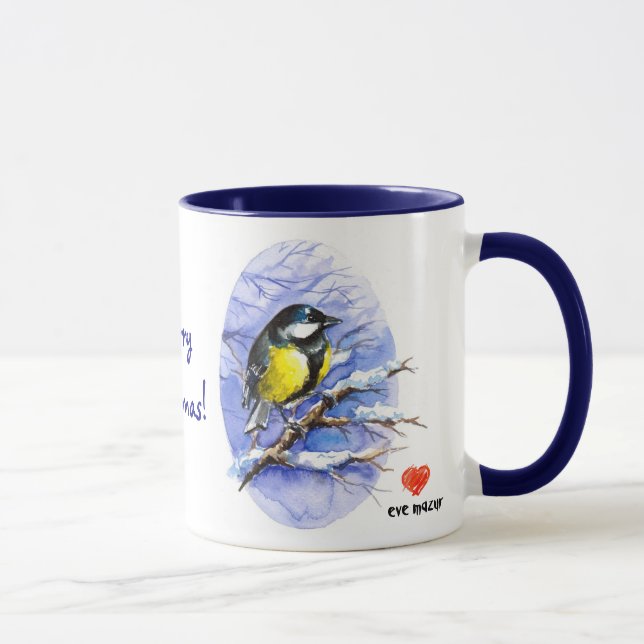 Taza Navidades de pollo Mug (Derecha)