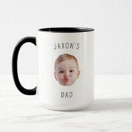 Taza Navidades de regalo de fotografía infantil moderno