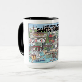 Taza Navidades de Santa Bárbara Mug