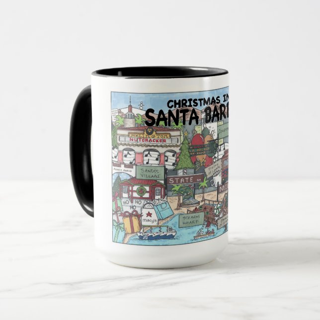 Taza Navidades de Santa Bárbara Mug (Anverso izquierdo)