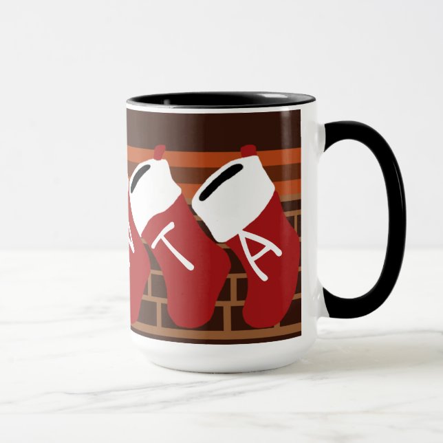 Taza Navidades de Santa Bolsa Mug (Derecha)