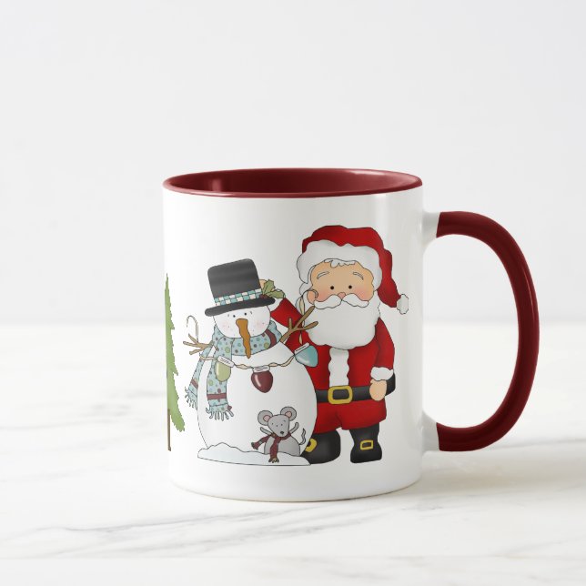 Taza Navidades de Santa Coffee Mug (Derecha)