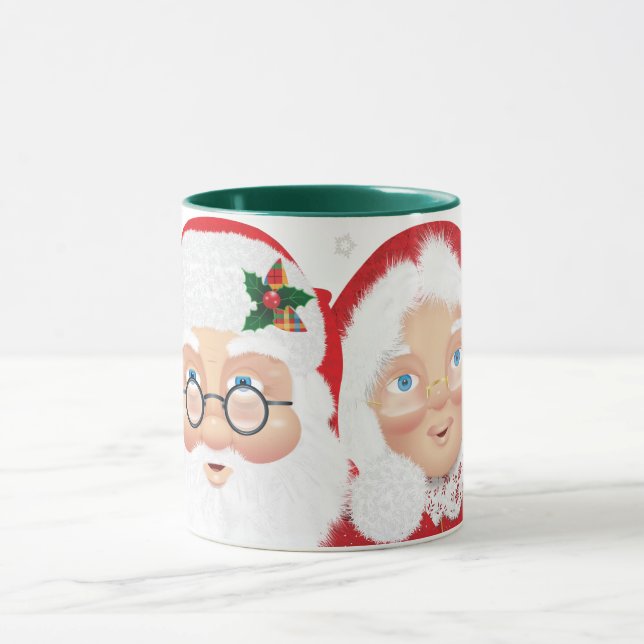 Taza Navidades de Santa y la Sra. Claus (Centro)