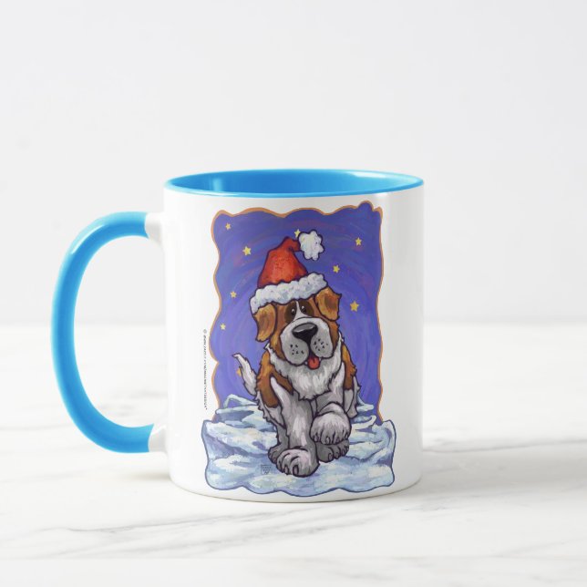 Taza Navidades de St. Bernard (Izquierda)