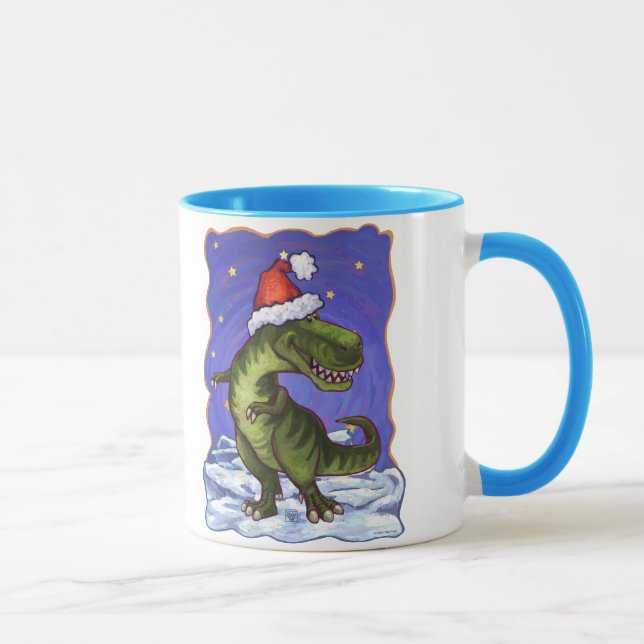 Taza Navidades de Tyrannosaurus (Derecha)