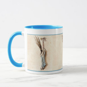 Taza Navidades de valores de Navidad de época