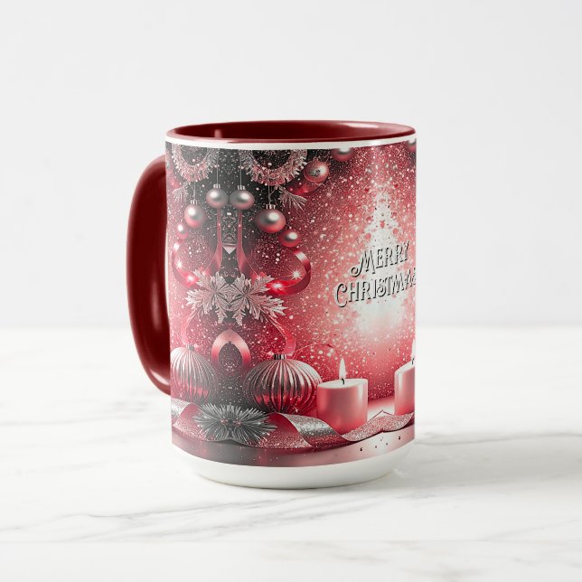 Taza Navidades decorativos Holiday Mug (Anverso izquierdo)