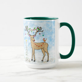 Taza Navidades Deer Mug