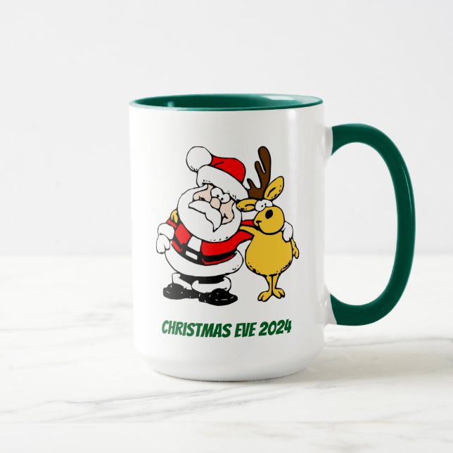 Taza Navidades del intercambio de yanquis Mug (Derecha)