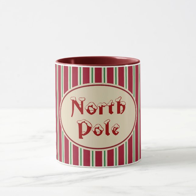 Taza Navidades del Polo Norte Mug (Centro)