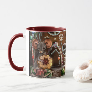 Taza Navidades del ratón Gingerbread