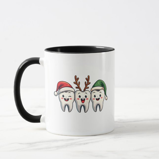Taza Navidades dentales Santa Floss Xmas Tree (Izquierda)