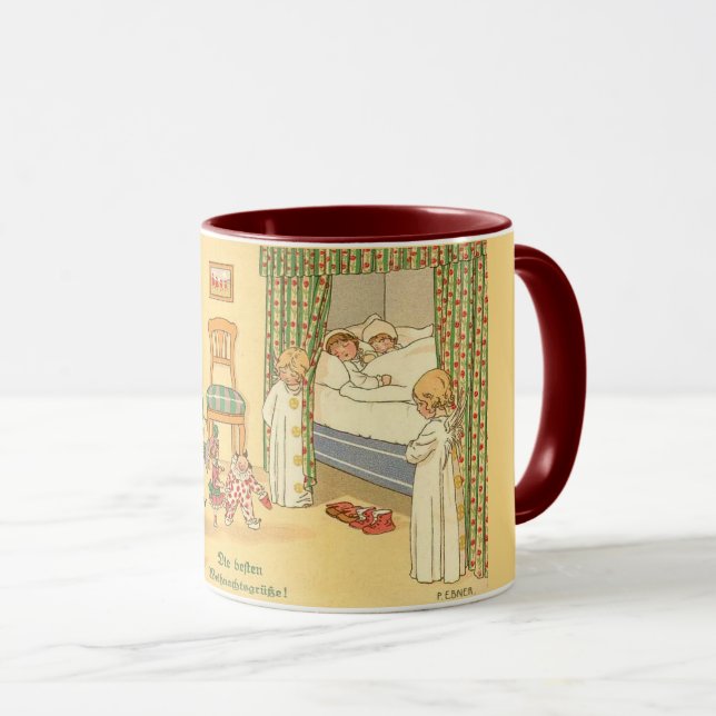 Taza Navidades DEUTSCH ALEMANES CAFÉ MUG (Anverso derecho)