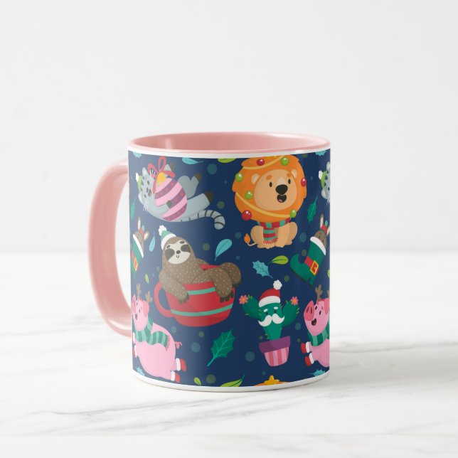 Taza Navidades divertidos (Anverso izquierdo)