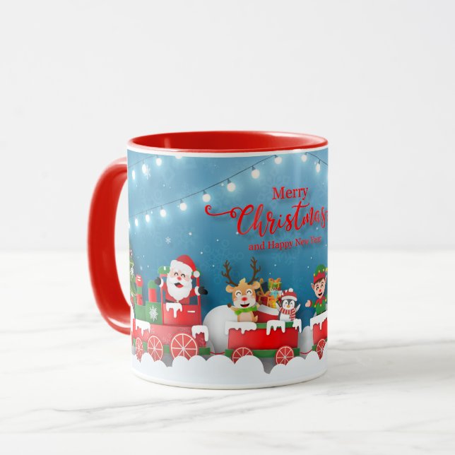 Taza Navidades divertidos (Anverso izquierdo)