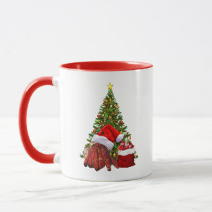 Taza Navidades divertidos de Santa Cruz ermitan a los a