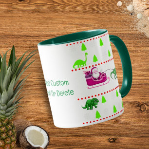 Taza Navidades divertidos Dinosaurio Pajama, Fiesta de