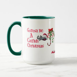 Taza Navidades divertidos que pescan ♫ Navidades de pes