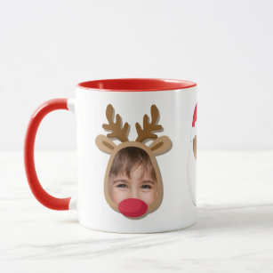 Taza de Navidad de ciervos, Regalo de navidad de nombre personalizado,  Regalo de navidad de renos para niños, Taza de reno de feliz navidad,  Vacaciones de Navidad para niños -  México