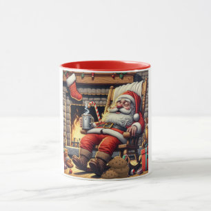 Taza Navidades durmientes de Santa María