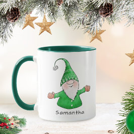 Taza Navidades ecológicos con nombre personalizado de g