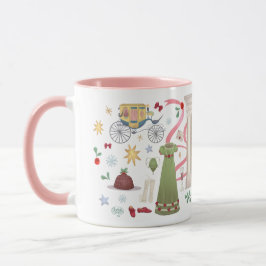 Taza Navidades en Randalls Mug (Rosa)