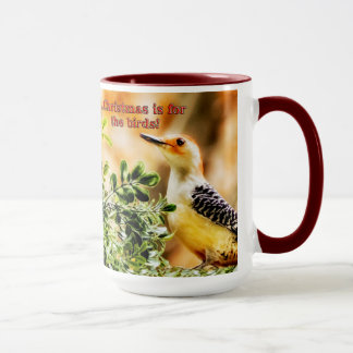 Taza Navidades es para el café de las aves