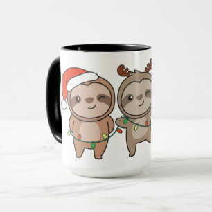 Taza Navidades eslovacos Navidades animales acribillado