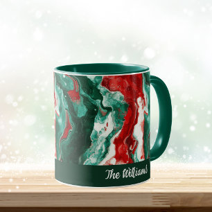 Taza Navidades familiares personalizados Mug - Diseño d