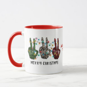 Taza Navidades felices esqueleto, vibraciones fantasmal