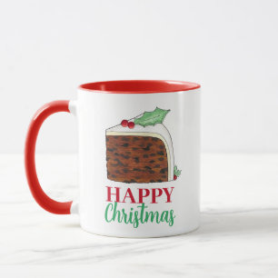 Taza Navidades felices Reino Unido Pastel de pasteles b