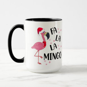 Taza Navidades Flamingo Mug