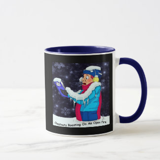Taza Navidades fríos Caroler Mug