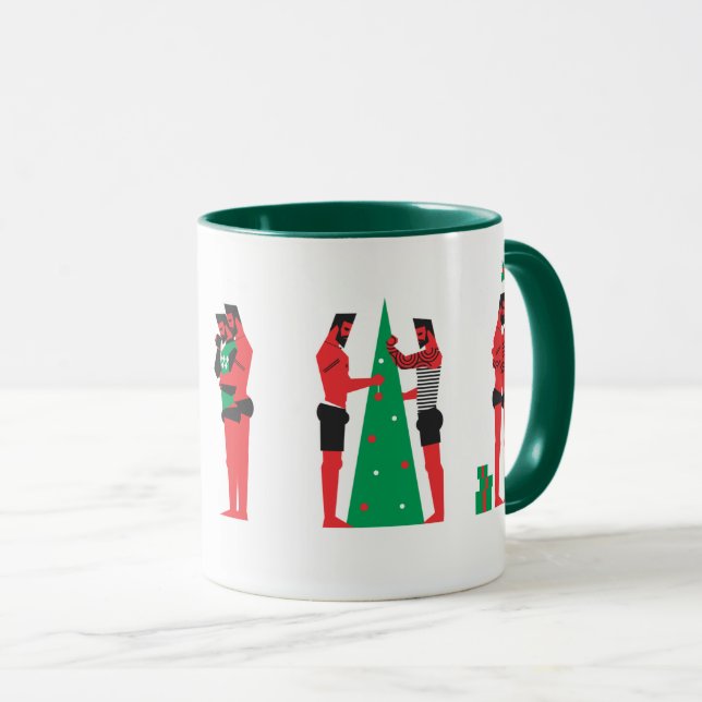 Taza navidades Gay Feliz (Anverso derecho)