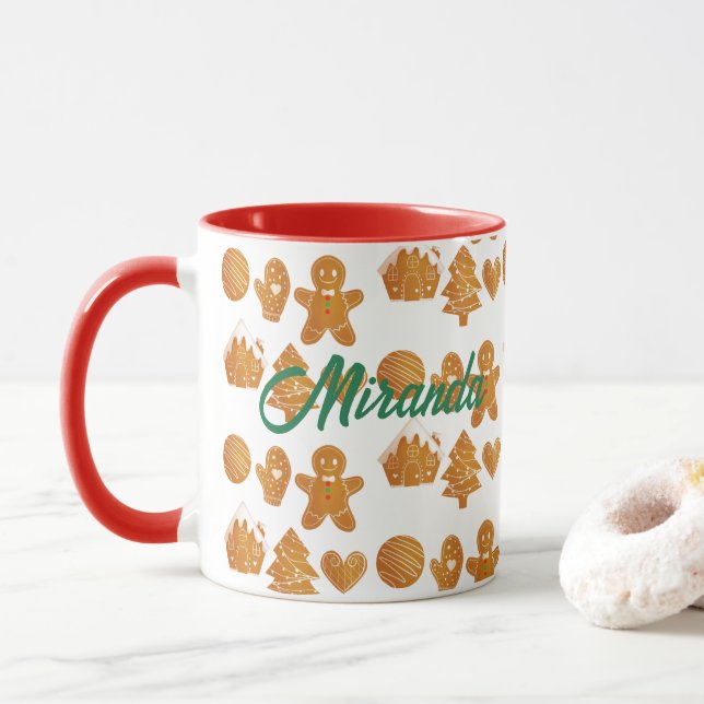 Taza Navidades Gingerbread Cookies (Con donut)