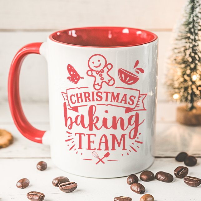 Taza Navidades haciendo brotar a equipo con vacaciones  (Subido por el creador)