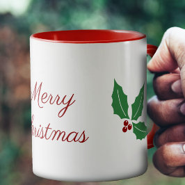 Taza Navidades Holly Mug