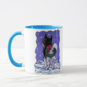 Taza Navidades Husky