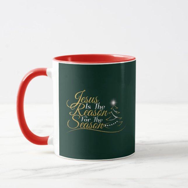 Taza Navidades Jesús es la razón de la temporada (Izquierda)