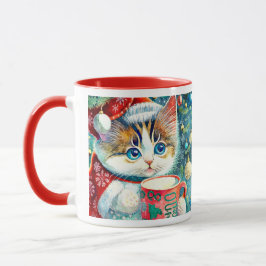Taza Navidades Kitty Mug