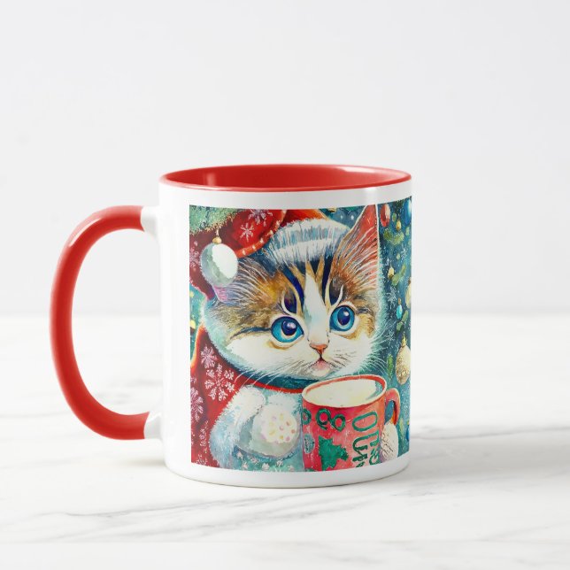 Taza Navidades Kitty Mug (Izquierda)