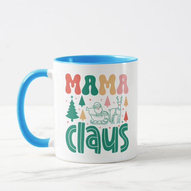 Taza Navidades Mama Claus Design-60097 (Izquierda)