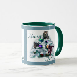 Taza Navidades Meowy