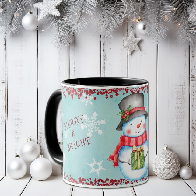 Taza Navidades moros y brillantes Snowman Kids Mug (Subido por el creador)