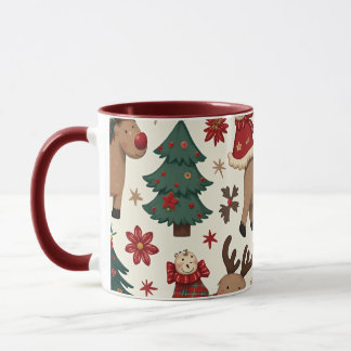 Taza Navidades Mug de dos tonos, 11 oz