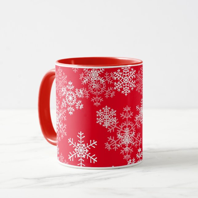 Taza Navidades Mug-Snowflakes (Anverso izquierdo)
