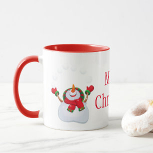 Taza Navidades Mug-Snowman-Feliz Navidad