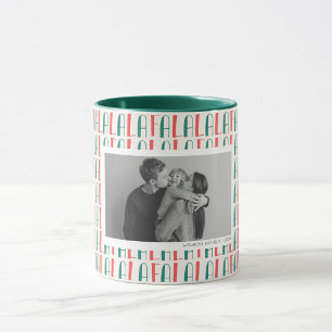Taza Navidades Noel de color moderno y colorido de Navi