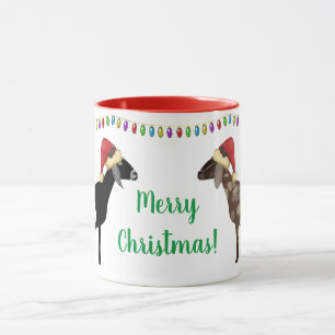 Taza Navidades nubios de cabras lecheras